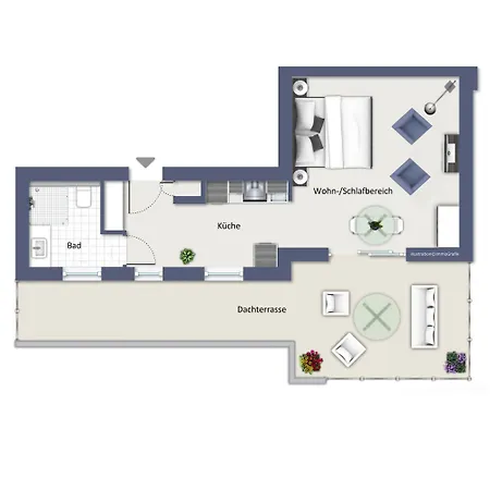 公寓 Siegfried Penthouse 12b Ostseebad Kühlungsborn